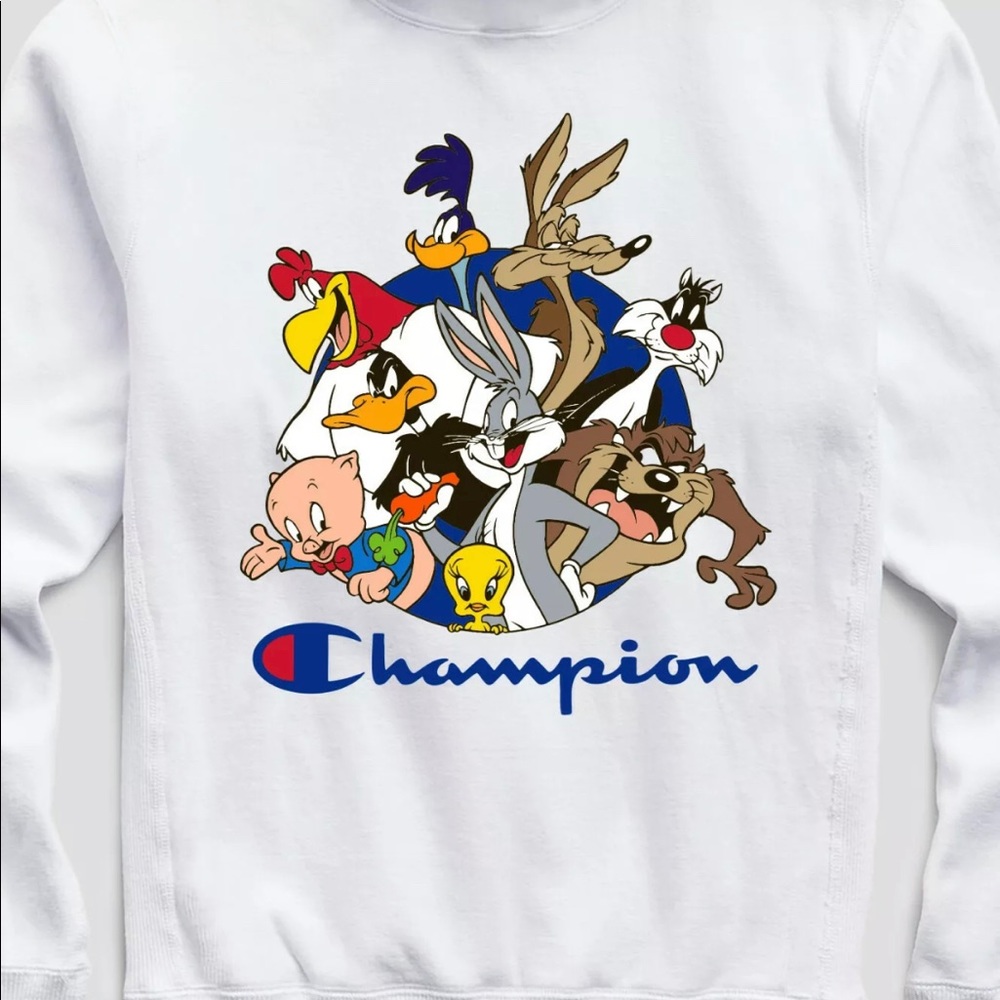 Champion Looney Tunes Hoodie (Todd Synder) - WHITE